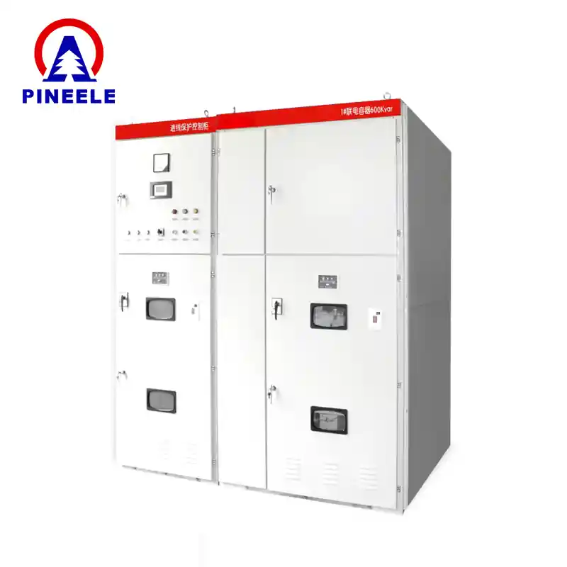 TBB High Voltage Compensation Cabinet installed in an industrial substation